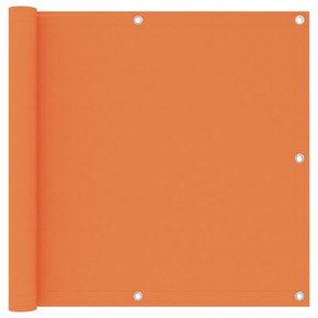 Balkonsko platno oranžno 90x500 cm oksford blago