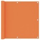 Balkonsko platno oranžno 90x500 cm oksford blago