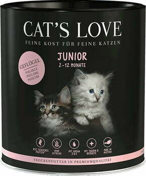 Cat's Love Suha hrana za mačke "Junior Poultry" - 400 g