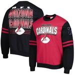 Arizona Cardinals Mitchell and Ness All Over Crew 2.0 pulover, velikost L