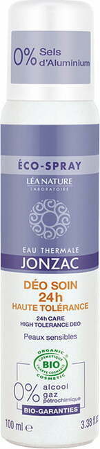 "Eau Thermale JONZAC Nutritive 24H Care High Tolerance Deo - 100 ml"