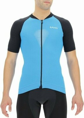 UYN Granfondo OW Biking Man Shirt Short Sleeve Jersey Danube Blue/Blackboard M