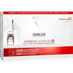 Vichy Večnamensko zdravljenje proti izpadanju las za ženske Dercos Clinical 5 21 x 6 ml