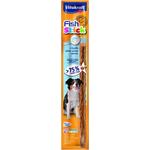 Vitakraft VITAKRAFT ribji trakovi s slanino za pse, 15 g - brez glutena, funkcionalni in hipoalergeni priboljški za odrasle pse