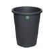 Plafor Koš za smeti pvc okrogel pla siv 15l