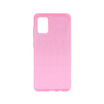 Chameleon Samsung Galaxy A71 - Gumiran ovitek (TPU) - roza-prosojen svetleč