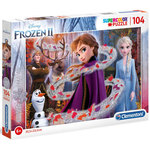 Clementoni Puzzle 104 kosi Glitter - Frozen 2