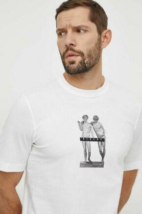 Bombažna kratka majica Sisley moški