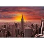 ENJOY Puzzle Sončni zahod nad obzorjem New Yorka 1000 kosov