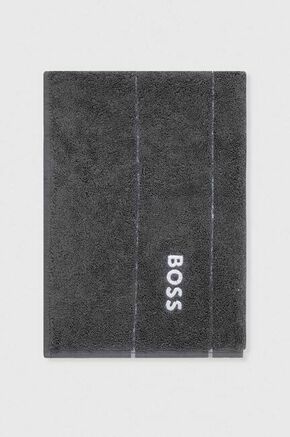 Bombažna brisača BOSS 50 x 70 cm - siva. Brisača iz kolekcije BOSS. Model izdelan iz tekstilnega materiala.