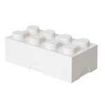 LEGO škatla za deset 8 - bela 100 x 200 x 75 mm