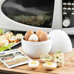 InnovaGoods Mikrovalovka za Kuhanje Jajc z Recepti Boilegg InnovaGoods