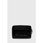 Opasna torbica Columbia črna barva - črna. Srednje velika torbica iz kolekcije Columbia. na zapenjanje, model izdelan iz tekstilnega materiala.