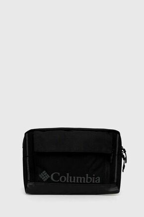 Opasna torbica Columbia črna barva - črna. Srednje velika torbica iz kolekcije Columbia. na zapenjanje