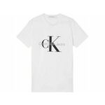 Calvin Klein Majica Logo K10K104063 Mornarsko modra Regular Fit