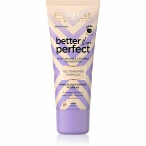 Eveline Cosmetics Better than Perfect prekrivni tekoči puder z vlažilnim učinkom odtenek 01 Ivory Neutral 30 ml