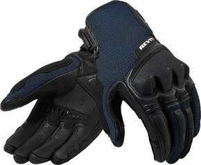 Rev'it! Gloves Duty Black/Blue 2XL Motoristične rokavice