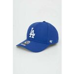 Kapa iz mešanice volne 47brand MLB Los Angeles Dodgers - modra. Kapa s šiltom vrste baseball iz kolekcije 47brand. Model izdelan iz materiala z nalepko.