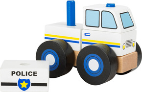 Leseni zložljivi policijski avto Small Foot