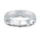 Silvego Poročni srebrni prstan Paradise za ženske QRGN23W (Obseg 52 mm) srebro 925/1000