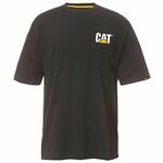 CATERPILLAR moška majica s kratkimi rokavi, XL, črna, CAT 1510590