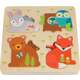 Petit Collage Wooden Reveal Puzzle: You are my baby
