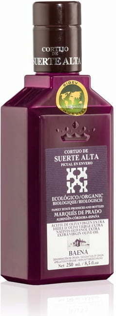 Bio deviško oljčno olje Suerte Alta Picual - 500 ml