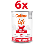 Calibra Life Adult konzerva za pse, govedina &amp; korenje, 6 x 400 g