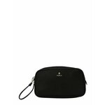 Kozmetična torbica Furla 0 črna barva, WE00559 BX2772 O6000 - črna. Majhna kozmetična torbica iz kolekcije Furla. Model izdelan iz kombinacije tekstilnega materiala in naravnega usnja.
