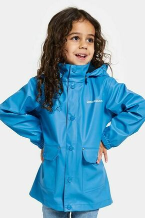 Otroška jakna Didriksons JOJO KIDS JKT - modra. Otroška jakna iz kolekcije Didriksons. Nepodložen model
