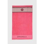Bombažna brisača Colmar roza barva - roza. Velika brisača iz kolekcije Colmar. Model izdelan iz bombažnega, vzorčastega materiala.