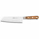 WEBHIDDENBRAND Kuchyňský nůž Lion Sabatier, 834785 Idéal Provencao, Santoku nůž, čepel 18 cm z nerezové oceli, rukoje´t z olivového dřeva, plně kovaný, nerez nýty