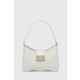 Usnjena torbica Furla bela barva - bela. Majhna torbica iz kolekcije Furla. Model na zapenjanje, izdelan iz naravnega usnja. Model je enostaven za čiščenje in vzdrževanje.