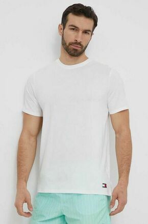 Majica lounge Tommy Jeans 2-pack bela barva - bela. Majica s kratkimi rokavi iz kolekcije Tommy Jeans