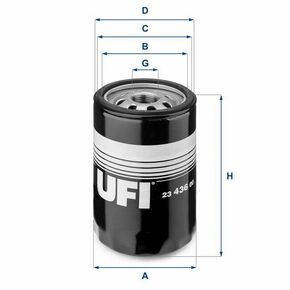 UFI 23.436.00 OLJNI FILTER