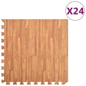 Shumee Talne podloge 24 kosov vzorec lesa 8