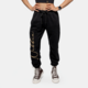 Nebbia High-Waist Joggers INTENSE Signature Black/Gold XS Fitnes hlače