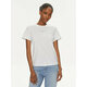 Bombažna kratka majica Tommy Jeans ženski, bela barva - bela. Lahkotna kratka majica iz kolekcije Tommy Jeans, izdelana iz pletenine, prijetne na otip. Model iz visokokakovostnega in trajnostnega materiala.