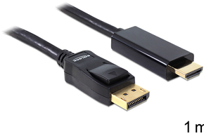 Delock Displayport 1.1 moški/HDMI moški kabel