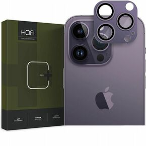 Zaščitni pokrov z kaljenim steklom za kamero iPhone 14 PRO / 14 PRO MAX Hofi Fullcam Pro+ Deep Purple