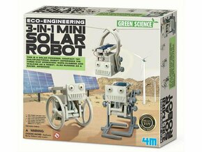 4M mini solarni robot 3 v 1 00-03377