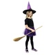 WEBHIDDENBRAND Otroški kostum čarovnice tutu krilo s klobukom