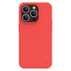 Nillkin Super matiran ščitni ovitek za iphone 14 pro max hrbtni pokrov rdeče barve