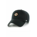 Bombažna bejzbolska kapa 47 brand AS Roma črna barva, ITFL-BSRNR01GWS-BK - črna. Kapa s šiltom vrste baseball iz kolekcije 47 brand. Model izdelan iz pletenine z nalepko.