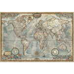 Educa Puzzle Zgodovinski politični zemljevid sveta 4000 kosov