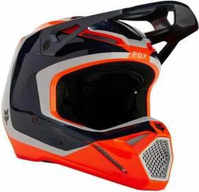 FOX V1 Nitro Helmet Fluorescent Orange XL Čelada
