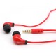 SBox EP-038R slušalke, 3.5 mm, rdeča, mikrofon