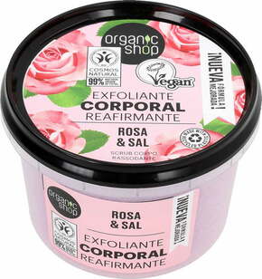 "Organic Shop Firming Body Polish Rose &amp; Salt - 250 ml"