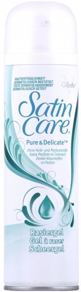 Gillette Satin Care Pure &amp; Delicate gel za britje