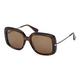 Max Mara MM0195 61N ONE SIZE (55) Rjava/Rjava